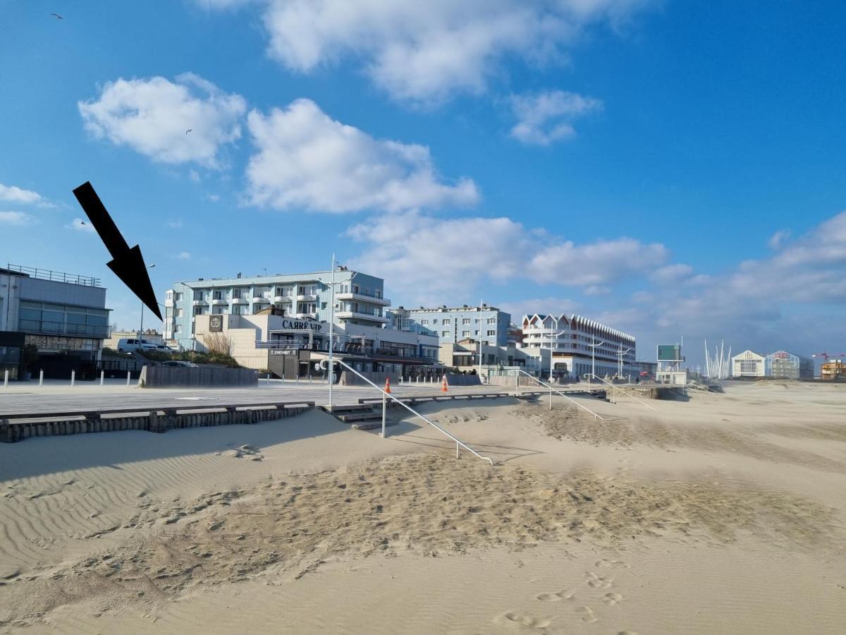 Studio Malouin - Sur La Digue De Malo Les Bains Avec Vue Sur Mer Exterior foto